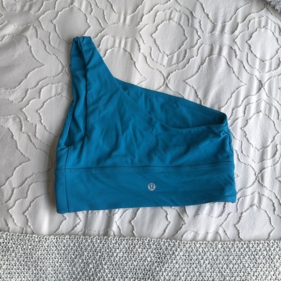 Hawaiian Blue Align Asymmetrical Bra C/D (4) - Picture 2 of 2